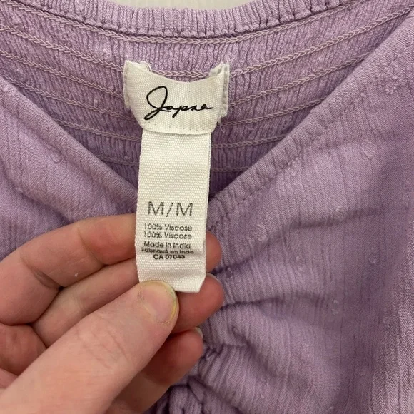 Lavender Off-Shoulder Sundress, Sz M - Picture 4 of 7